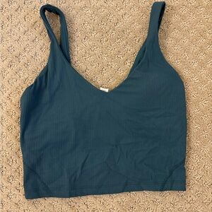 Lululemon Cropped Ribbed Align Tank Top